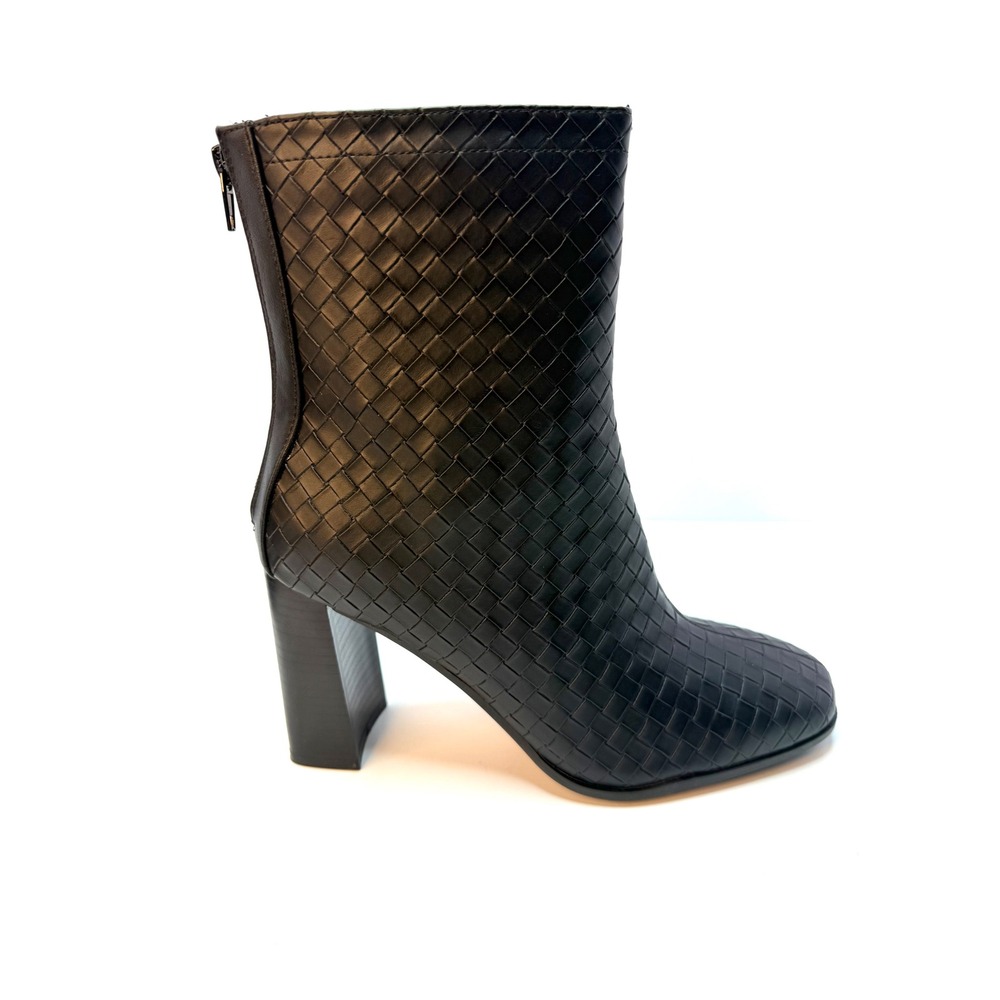 Journee Collection Women's Brielle Woven Booties Boots Black Size 9 NWT/BOX - Picture 6 of 8